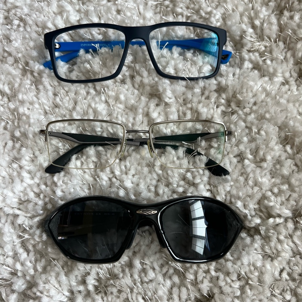 Rudy Project/Ray-ban/Armani prescription sunglass/glasses lot - Picture 2 of 14
